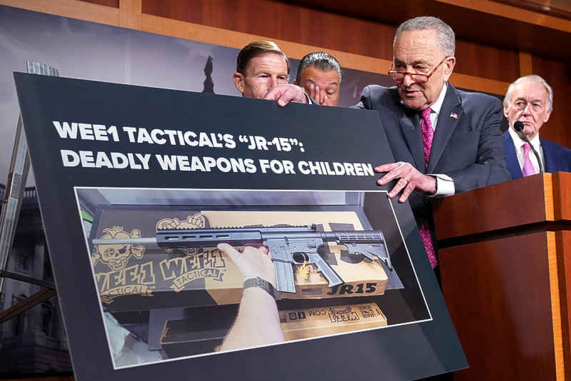 Senate Democrats call for probe into 'JR-15' child-size rifle